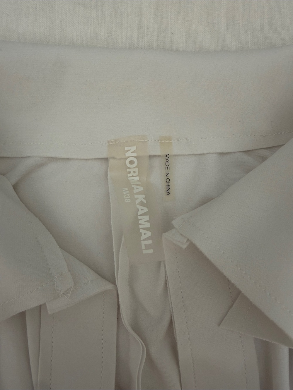 Norma Kamali shirt dress / bathing suit cover - Picture 2 of 4